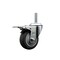 Service Caster 35 Inch Thermoplastic  Rubber Wheel Swivel 34 Inch Threaded Stem Caster Total Lock Brake SCC SCC-TSTTL20S3514-TPRB-34212 - alternate 1